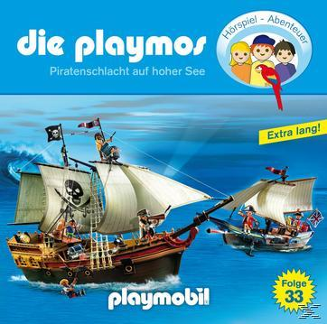 Die Playmos - Die Playmos 33: Piratenschlacht auf hoher See  - (CD)