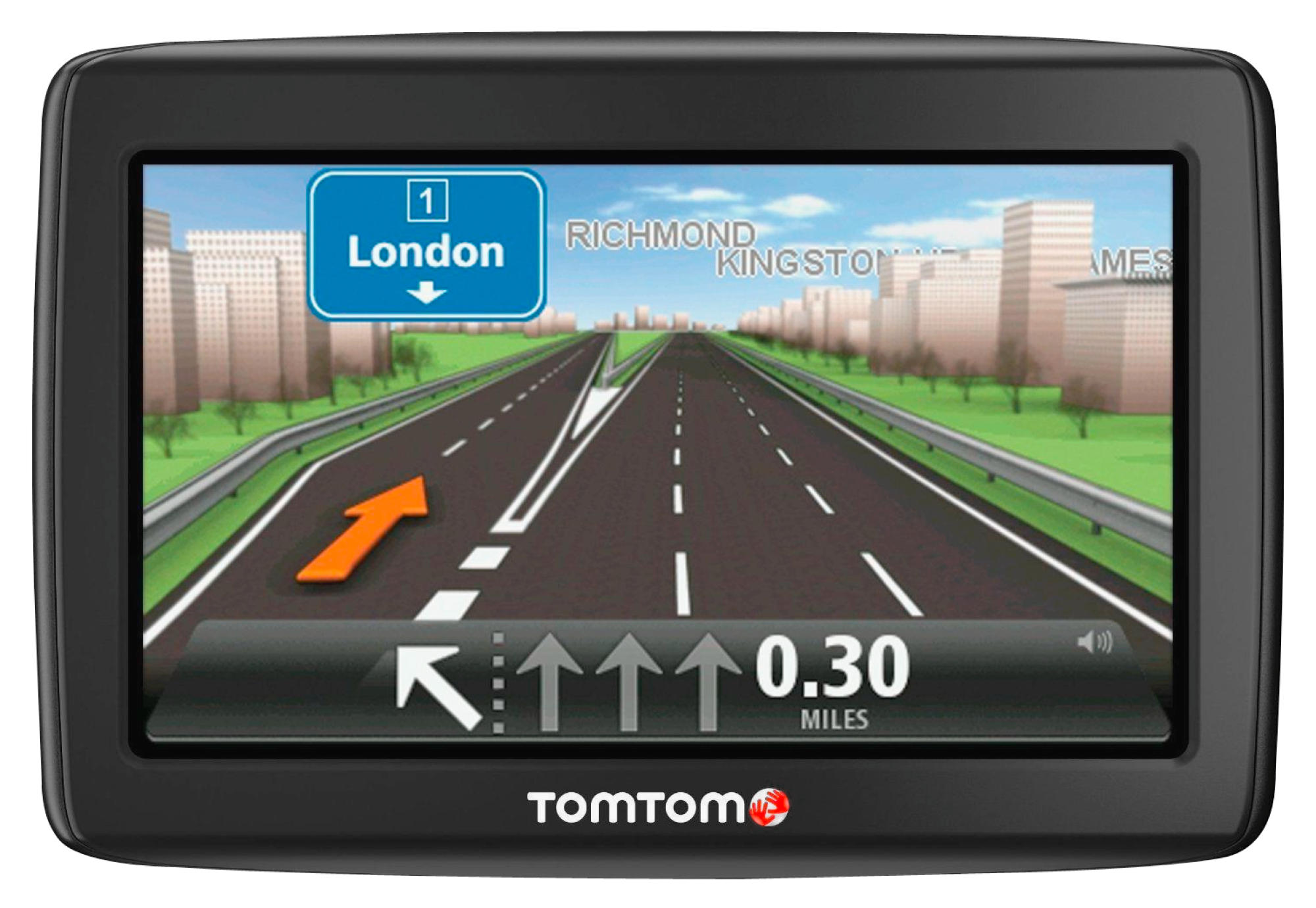 GPS - TomTom Start 25, Mapa de Europa, 5", LCD, Pantalla táctil, Negro