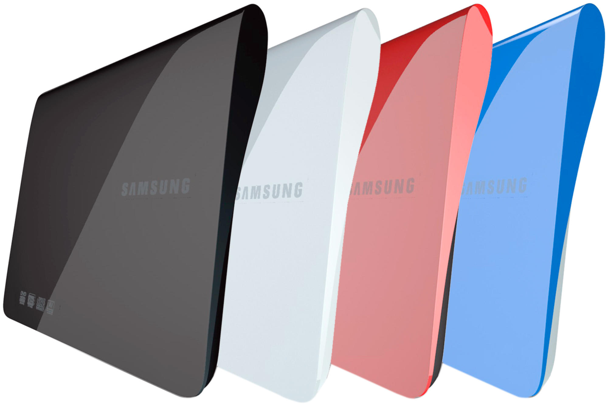 Grabadora DVD - Samsung SE-208DB/TSLS, externa, conexión USB, de color azul