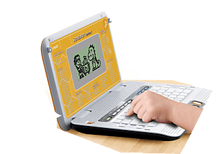 VTECH Schulstart Laptop E Kinderlerncomputer, Orange/Grau