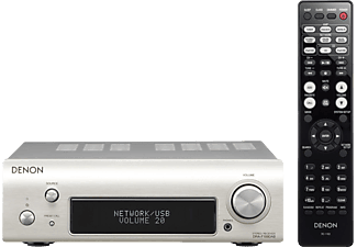 DENON DRA-F109DAB Stereo Receiver (2 Kanäle, 65 Watt pro Kanal, Premiumsilber)