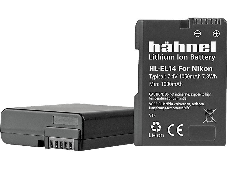 HAHNEL HL-EL14 Nikon Batterij (1000 202.4)