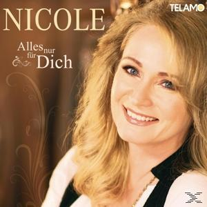 Albumcover zeigt eine lächelnde blonde Frau, die Künstlerin Nicole, mit dem Albumtitel und einem Logo.