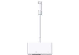 APPLE Apple MD825ZM/A - Adattatore da Lightning a VGA - Bianco - Lightning su adattatore VGA (Bianco)