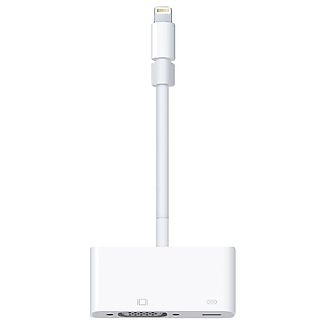 APPLE MD825ZM/A - Lightning su adattatore VGA (Bianco)