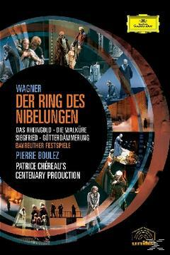 DES NIBELUNGEN Boulez,Pierre/Chereau,Patrice/OBF (GA) Patrice - Boulez, Pierre (DVD) - DER RING Obf, Chereau,