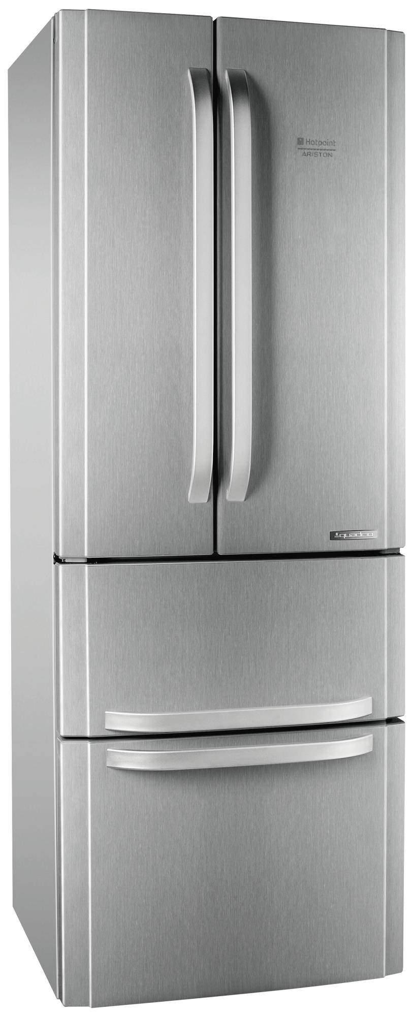 Frigorífico americano - Hotpoint Ariston E 4 D-AAA X No Frost, Ancho 70 cm