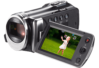 Videocámara - Samsung HMX-F90 Negro, HD, 52x, CMOS