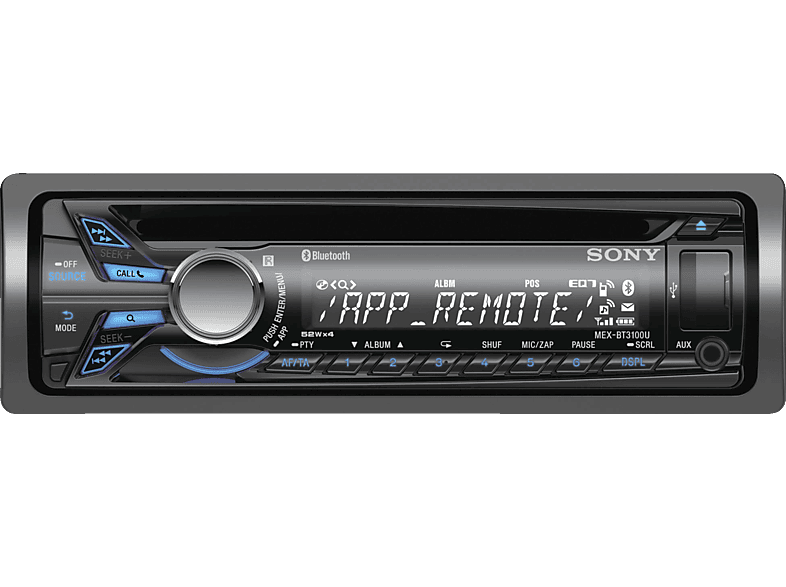 Autorradio | Sony MEX-BT3100U