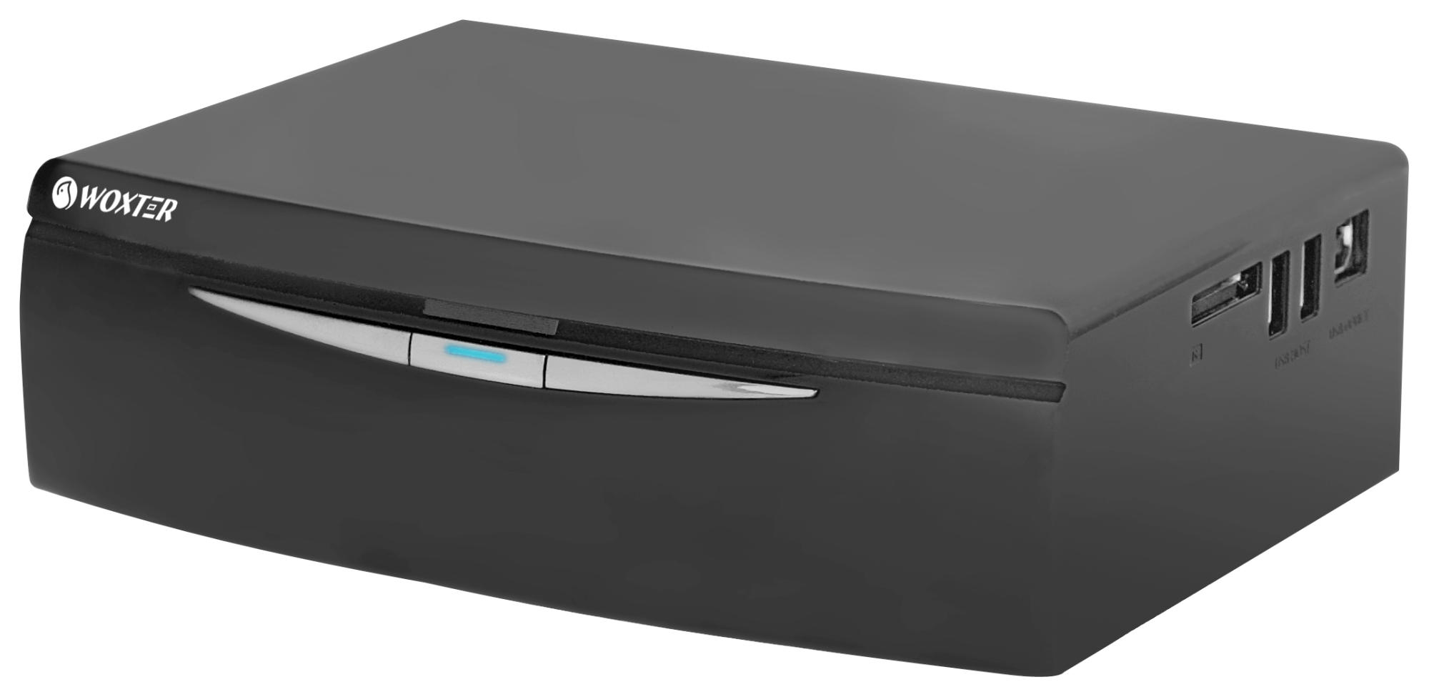 Disco duro de 1TB - Woxter iCube 790, multimedia, MKV, Full HD, USB y Lector de Tarjetas