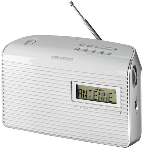 GRUNDIG Music 61 Tragbares Radio, Digital, Weiß