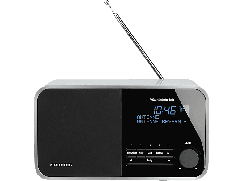 GRUNDIG TR 2200 DAB+ Radio, Digital, DAB, Weiß MediaMarkt