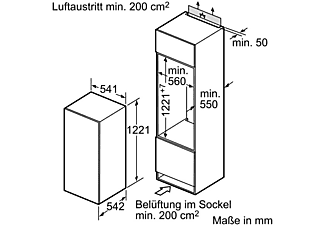 Bosch Kir24v60 Kuhlschrank 103 Kwh Jahr A 1221 Mm Hoch Weiss Mediamarkt