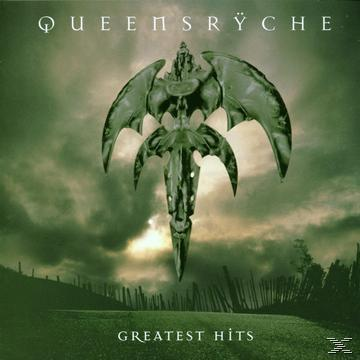 Albumcover mit metallischer Skulptur. Grün- und Grautöne, mit verschwommenem Hintergrund.