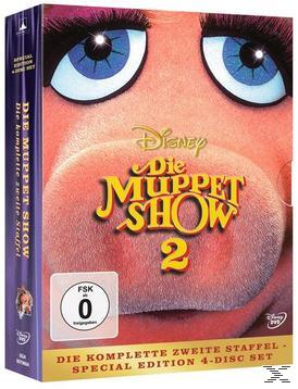 Die Muppet Show 2 DVD-Box-Set. Kermits Gesicht ist prominent.