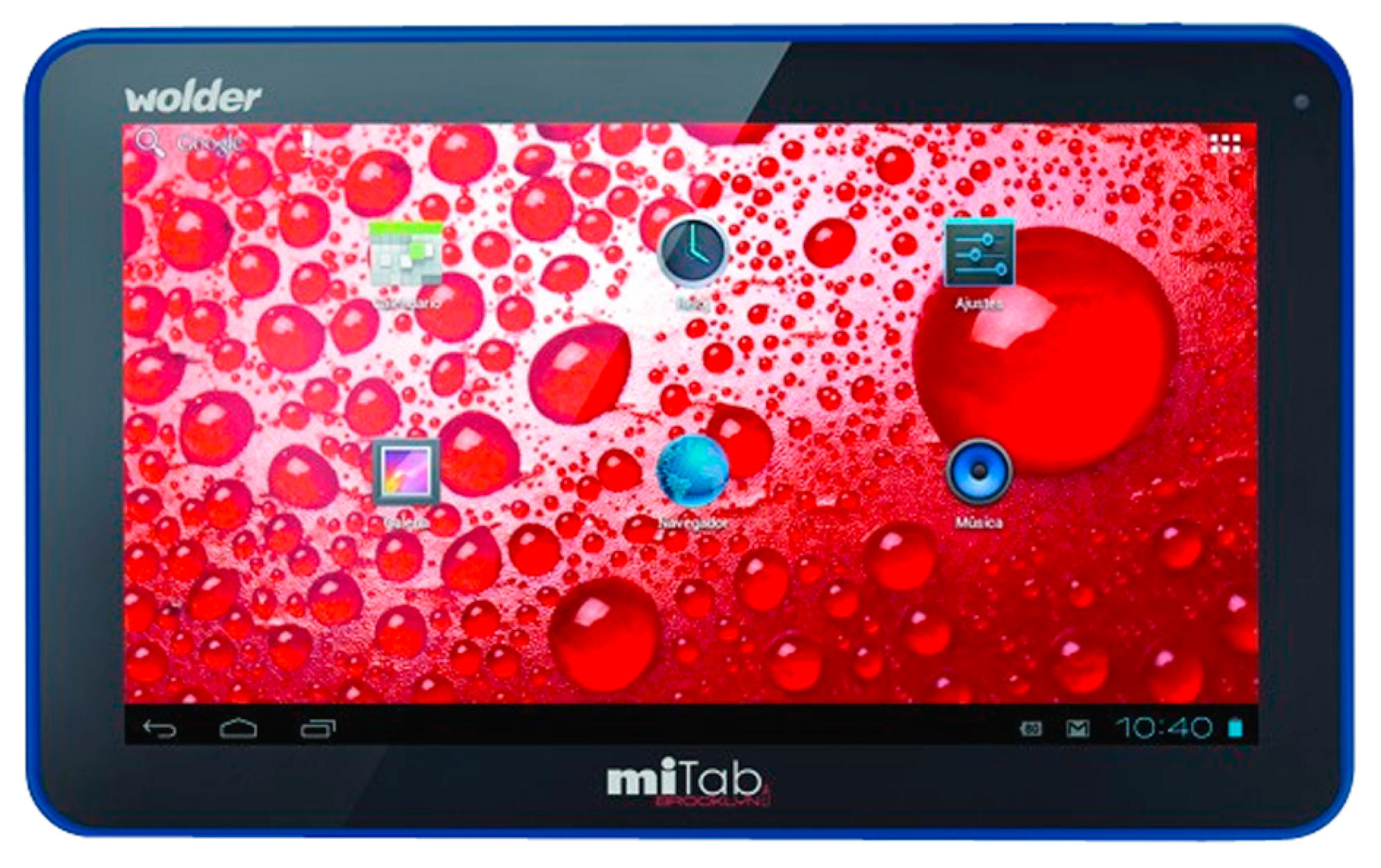 Tablet - Wolder Mitab Brooklyn 8 GB, WiFi, Android