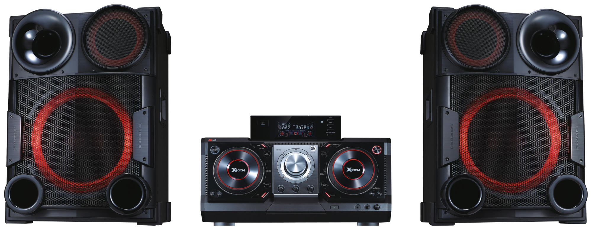 Equipo DJ- LG CM9730 2500W "La bestia"