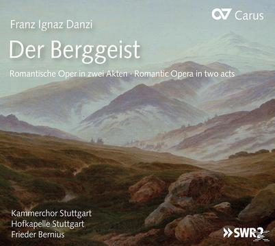 Frieder Bernius, Colin Balzer, Daniel Ochoa, Sarah Wegener, Kammerchor Stuttgart - Der Berggeist  - (CD)