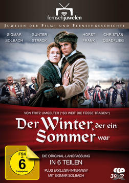 DVD-Cover eines Films, Mann und Frau in historischer Kleidung.