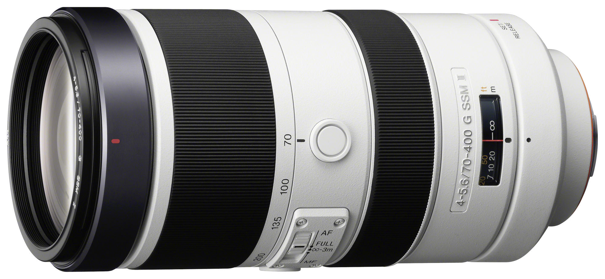 SONY SAL70400G2 Vollformat 70 mm - 400 mm f/4–5.6 G-Lens, SSM II, ED, Circulare Blende (Objektiv für Sony A-Mount, Schwarz)