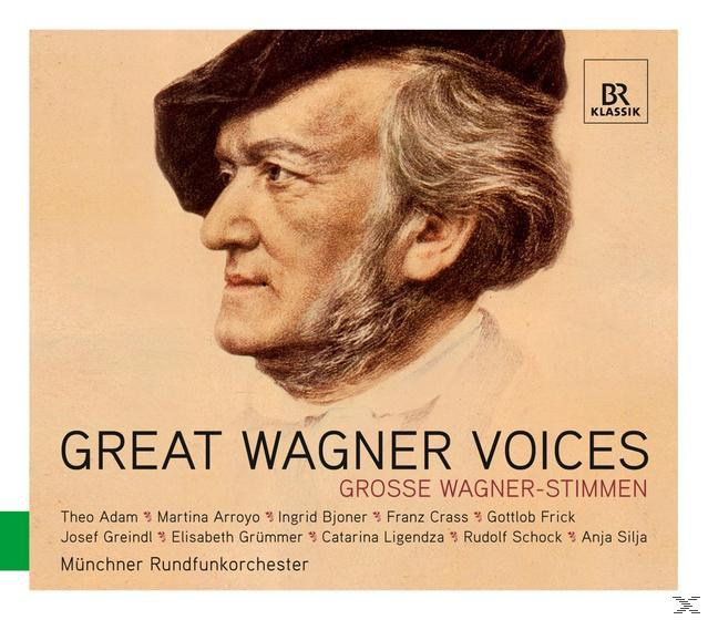 Albumcover eines Mannes mit Hut. Der Titel lautet Great Wagner Voices.