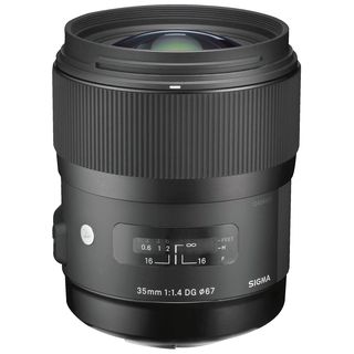 SIGMA 340954 - 35 mm f/1.4 DG, HSM (Objektiv für Canon EF-Mount, Schwarz)