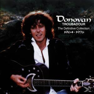 Albumcover von Donovan mit Gitarre und Text.