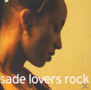 Sade album borítóján egy nő profilja látható, sárga háttérrel és szöveg overlay-jel.