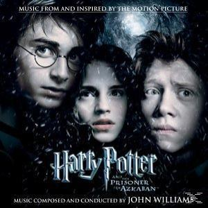Filmmusikcover: Harry Potter, Hermine und Ron. Der Titel lautet 'Harry Potter und der Gefangene von Askaban'.