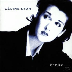 Albumcover von Celine Dion, eine Frau blickt nach oben. Blaue und schwarze Töne dominieren.