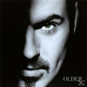 George Michael albumborító. Árnyékban lévő arc, egy zöld szem. Sötét háttér címmel.