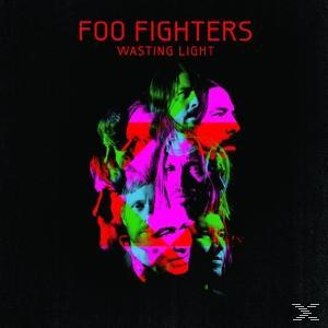 Albumcover: Ein mehrfarbiges Bild von Gesichtern, mit dem Titel Foo Fighters.