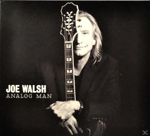 Albumcover von Joe Walsh. Er hält eine Gitarre, Text unten.