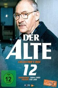 DVD-Hülle mit einem Mann mit Brille auf dem Cover und dem Text 'DER ALTE'.