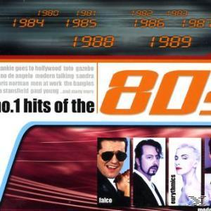 Albumcover mit einer Collage von Bildern, angezeigten Jahren und dem Text "80s".