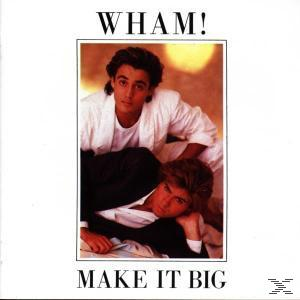 A Wham! Make It Big album borítója két férfival egy fehér keretben.