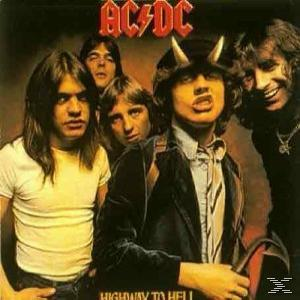Öt férfi, néhányan ördögszarvval, szöveg: AC/DC Highway to Hell.