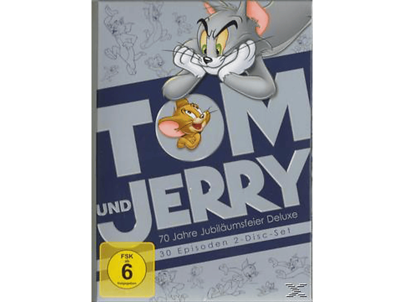 Tom & Jerry - 70 Jahre Jubiläums Deluxe Box DVD (FSK: 6)