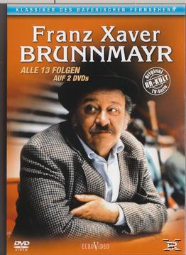 DVD-Cover für 'Franz Xaver BRUNNMAYR'. Zeigt einen Mann in Anzug und Hut.