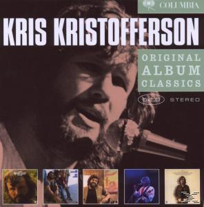 Albumcover für Kris Kristoffersons 'Original Album Classics'. Das Cover zeigt sein Porträt.