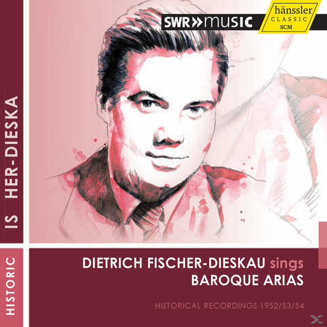 Albumcover: ein Mann im Anzug mit Krawatte und Text auf der Seite.
