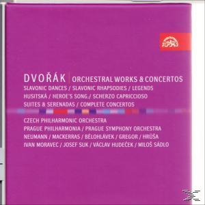 VARIOUS - Dvorak: Orchestral Works & Concertos  - (CD)