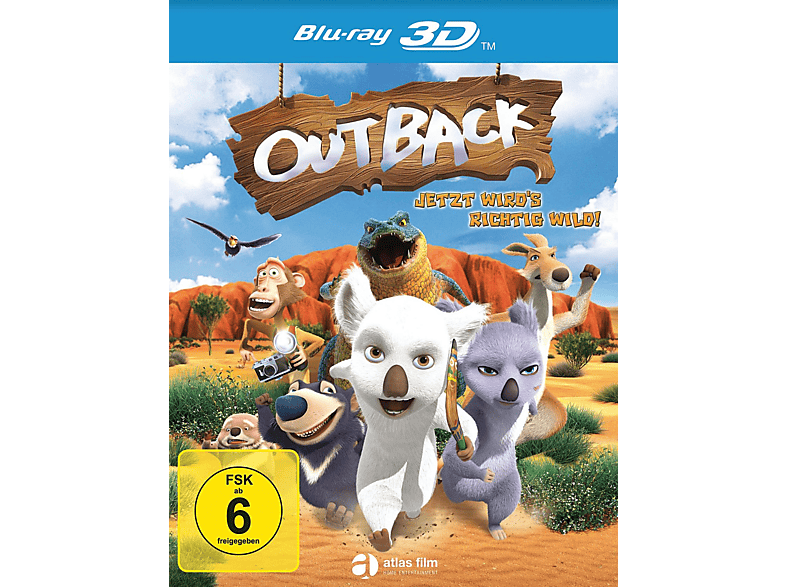 Outback - Jetzt wird\'s richtig wild! 3D Blu-ray