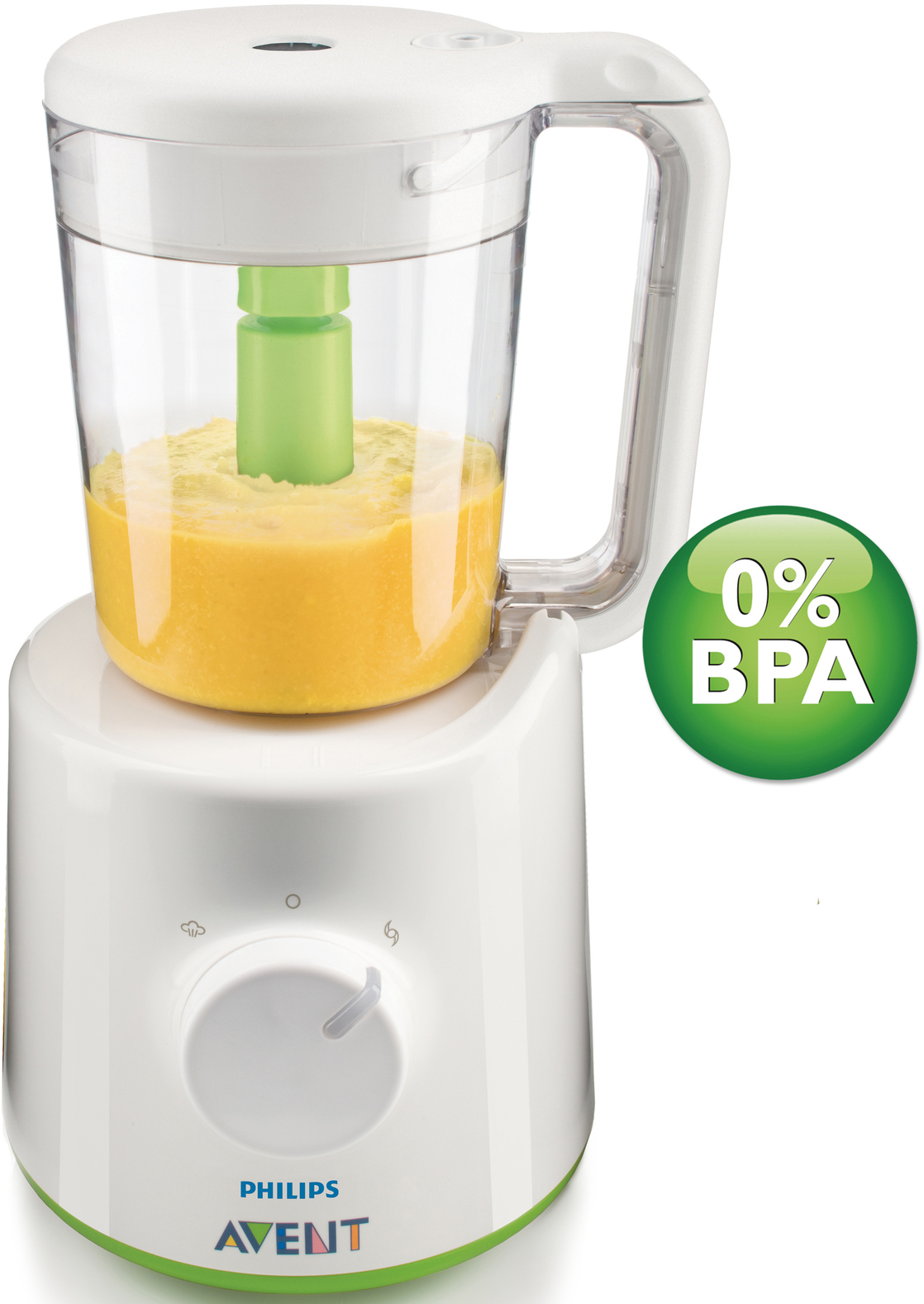 PHILIPS Avent Dampfgarer und Mixer SCF870/20 inkl. leckerer, altersgerechter Rezeptideen