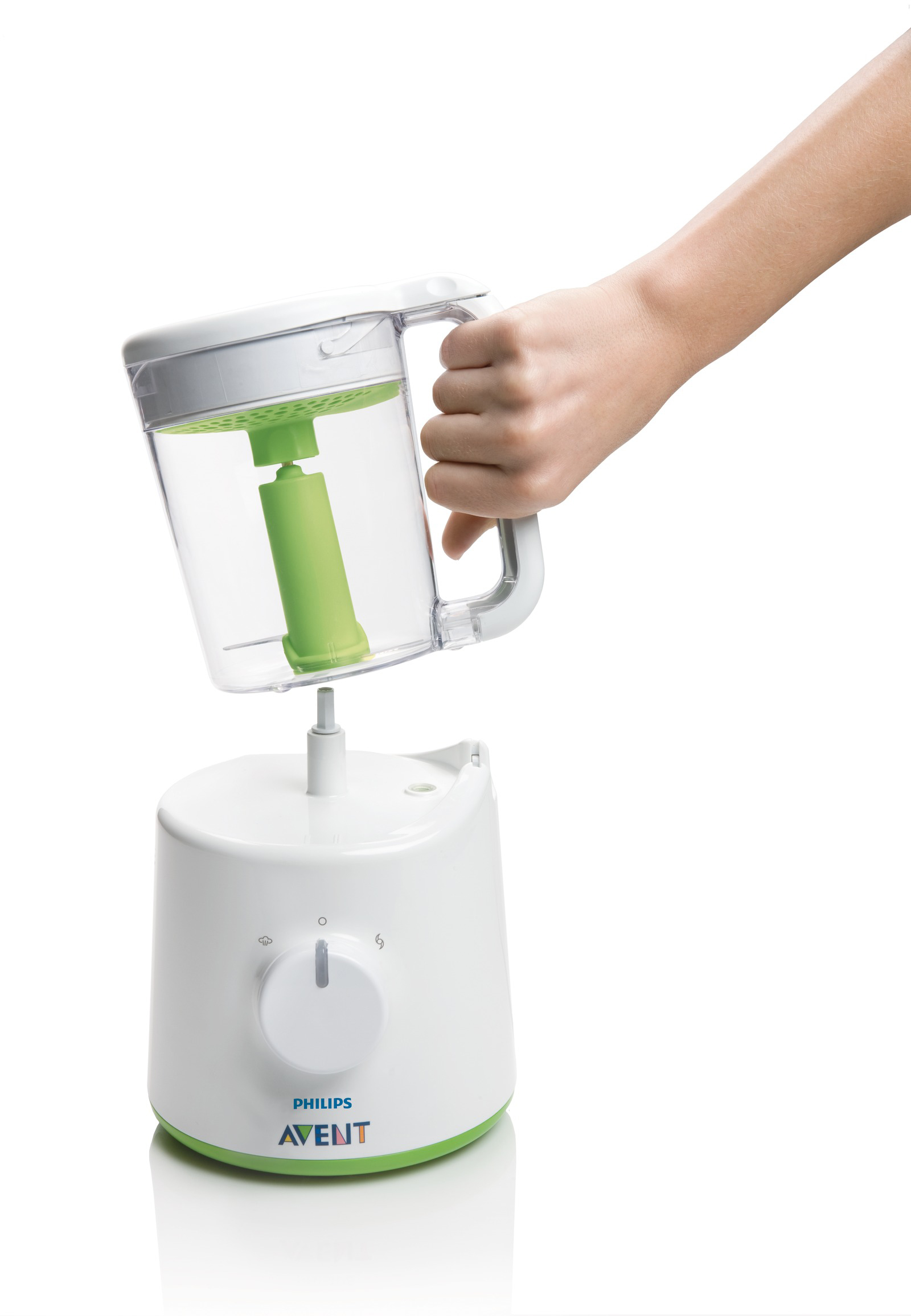 PHILIPS Avent Dampfgarer und Mixer SCF870/20 inkl. leckerer, altersgerechter Rezeptideen