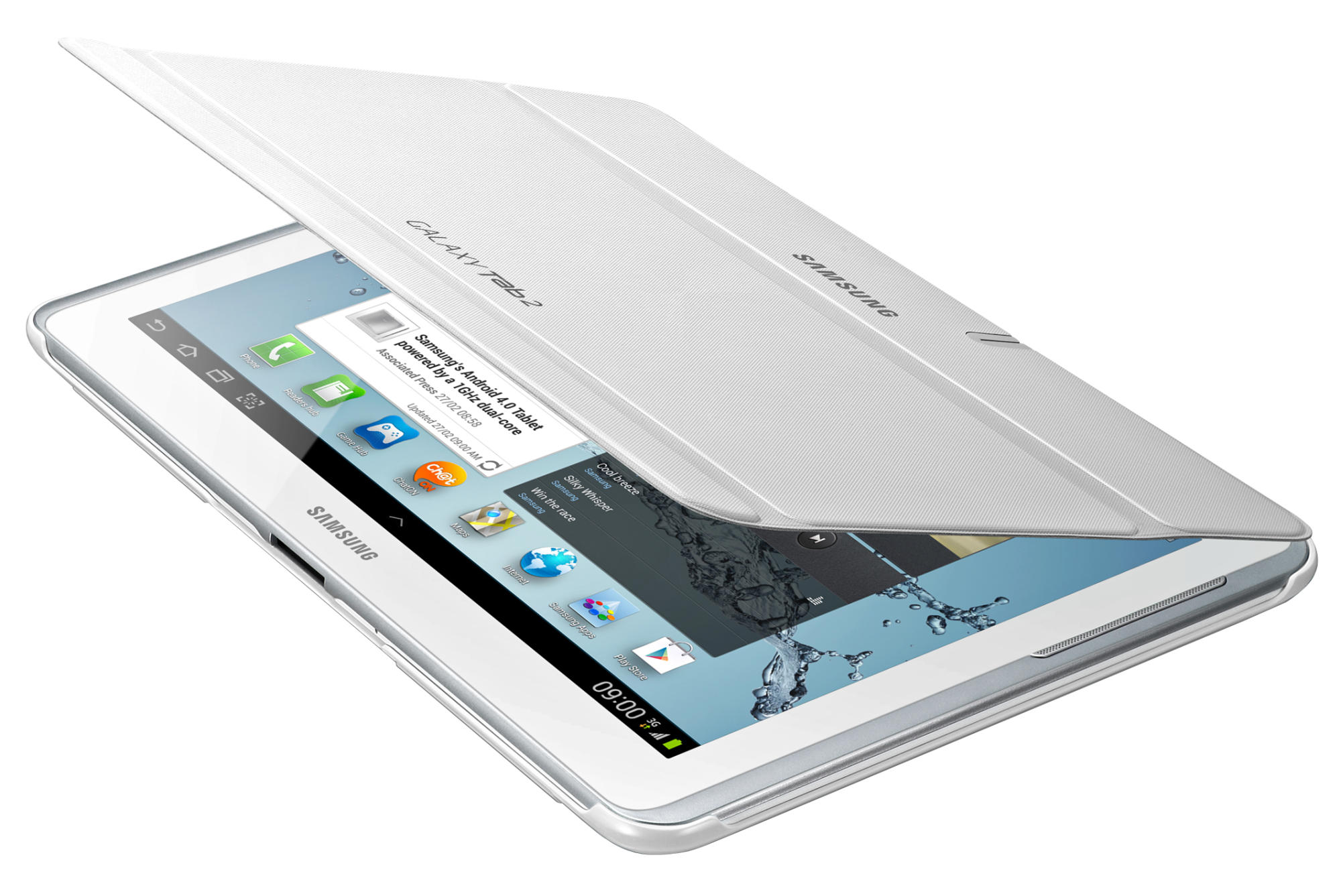Funda para Galaxy Tab 2 - Samsung de 10.1" en blanco