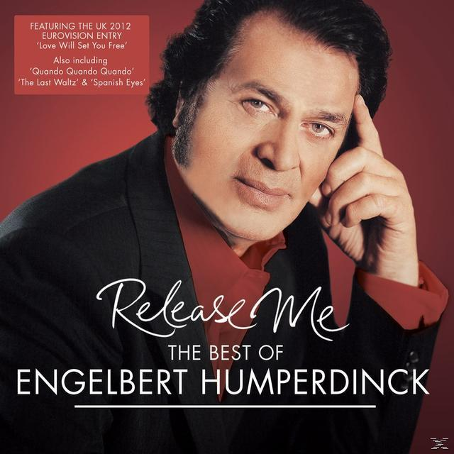 Albumcover von Engelbert Humperdinck. Der Künstler ist vor rotem Hintergrund zu sehen.