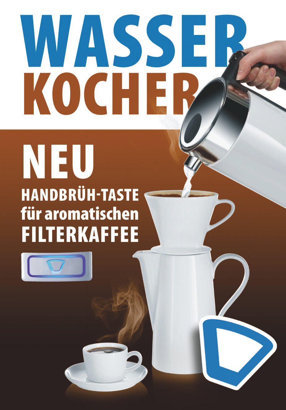 GRAEF WK 702 Wasserkocher, Schwarz