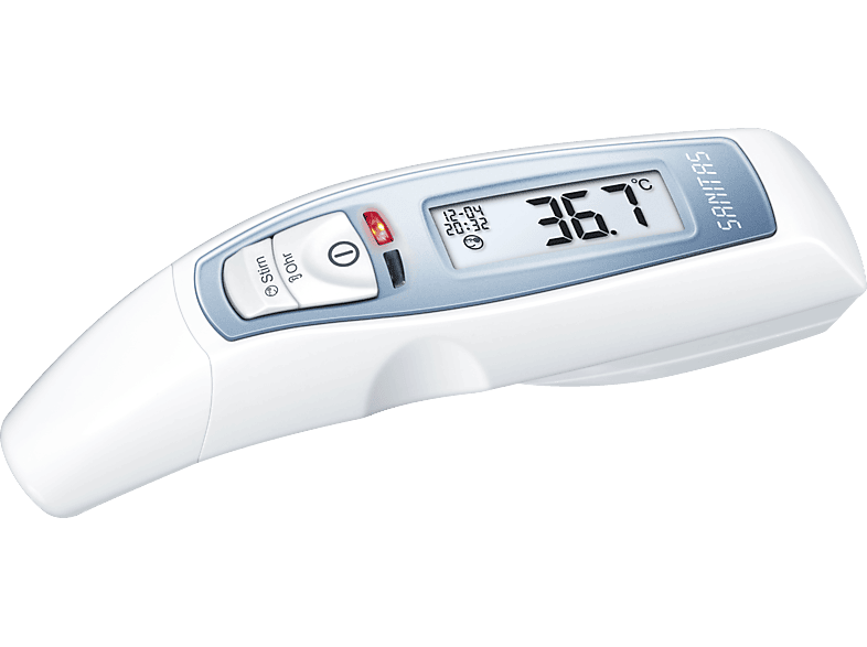 Sanitas Fieberthermometer SFT 65, Weiß