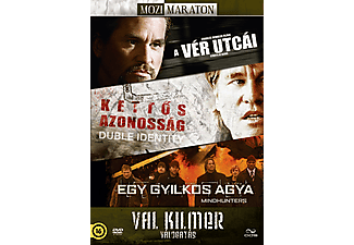 Val Kilmer válogatás - A vér utcái / Kettős azonosság / Egy gyilkos agya (DVD)
